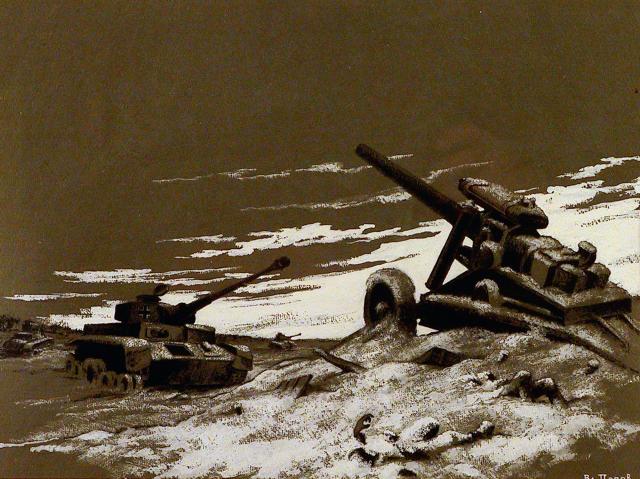 Попов В.В. "Кто с мечом к нам придет, от меча и погибнет". 1947 Попов В.В. "Кто с мечом к нам придет, от меча и погибнет". 1947